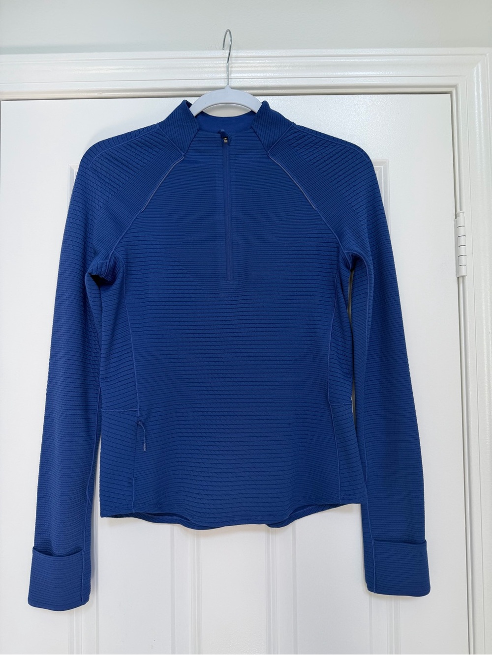 lululemon athletica Women’s Blue Quarter-Zip Pullover